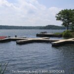 Steel Truss Frame Dock Installation